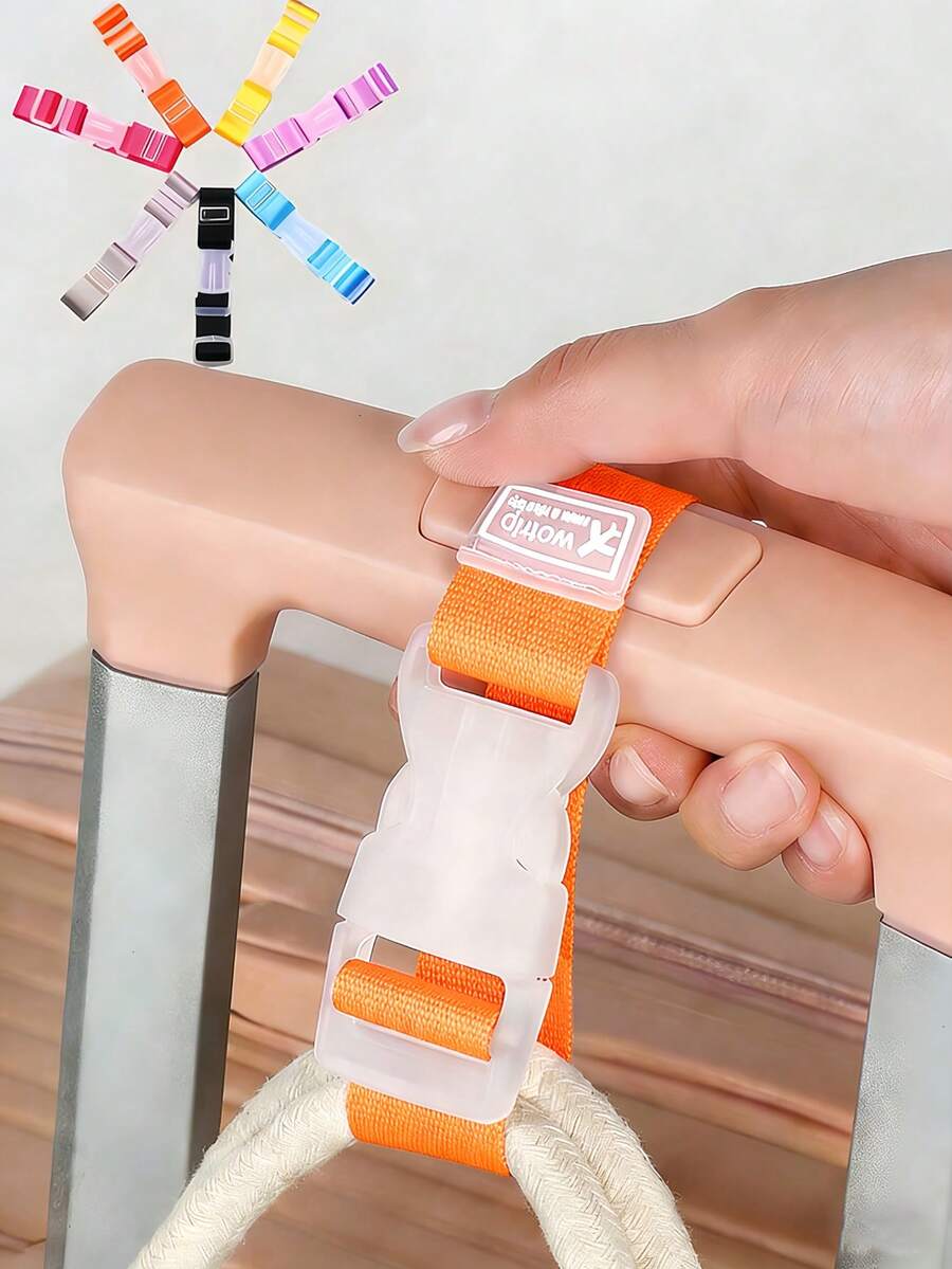 可调节旅行行李带（带挂钩）、便携式行李箱绑带、行李固定带、行李配件、户外旅行必备品