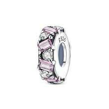 1 Pc Fashion Multi Element Sparkling Beads Dangle Charm Silver Plated Fit Bracelet Necklace DIY Holiday Gift - Multicolor - View 5