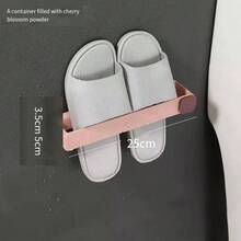 Kệ để giày trong phòng tắm, giá treo tường, giá tiết kiệm không gian để đựng khăn tắm, khăn mặt, v.v. - Nhiều màu - Xem 14