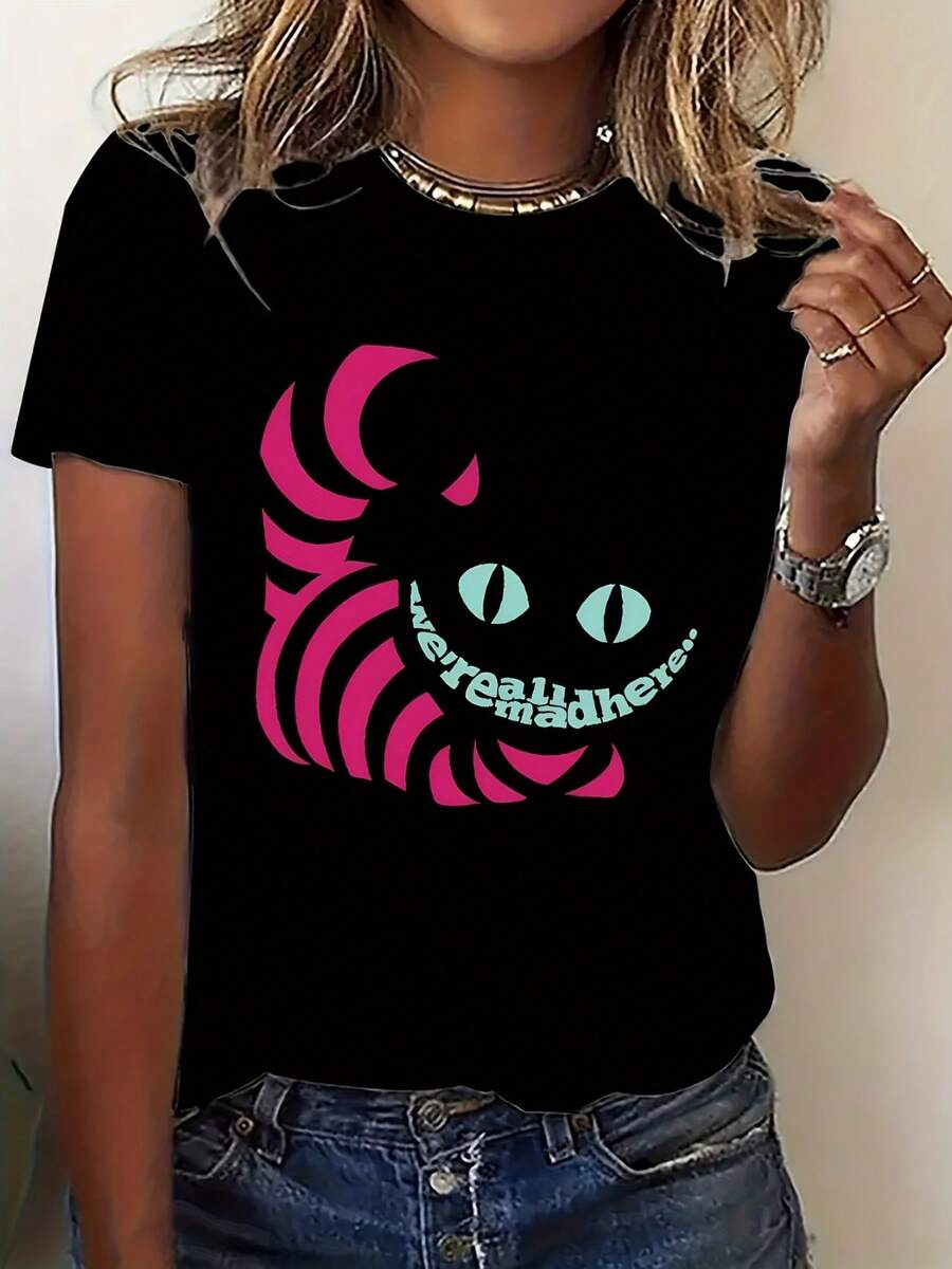 Women T-Shirts - Black - View 1