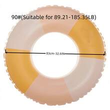 1PC Retro Children's Swimming Ring Thickened Small And Medium Life Buoy Summer Beach Inflatable Children's Underarm Swimming Ring Water Float - Multicolor - View 6