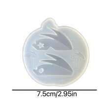 Matte Apple Pendant Resin Casting Mold, Silicone Mold Accessories, Resin Liquid Mold, Resin Keychain Silicone Mold, Resin Mold - Silicone - View 4