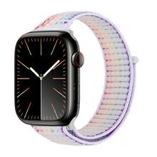 1pc Nylon Woven Strap Suitable Compatible With Apple Watch Series, Compatible With Apple Watch Ultra 3 2 1 SE 49mm, S11 S10 9 7 8 6 5 4 3 42mm 46mm, Smartwatch Replacement Strap - Multicolor - View 37