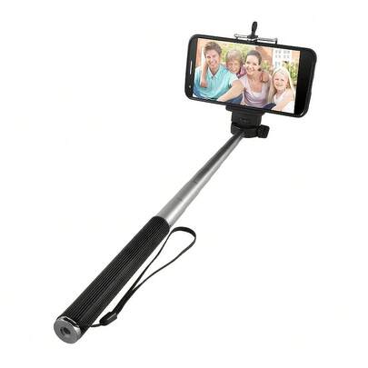 Selfie Stick, Compatible With Hero 12 To 4 Series, Equipped With Single-Section Telescopic Pole, Specially Suitable For Vlogging, Travel Photography. Compact And Portable Design, Sturdy And Durable Structure, Practical And Reliable Accessories.