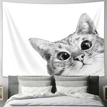 1pc Kawaii Anime Print Anime Style Wall Tapestry Polyester Fabric Soft Lightweight Durable Multi Purpose Wall Decor Living Room Bedroom Wall Art 60 X 90 - 1PC - 查看 3