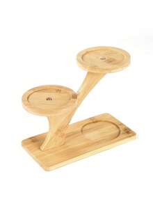 1pc Multi-Tier Succulent Plant Stand, Thickened Desktop Organizer Rack For Living Room, Office, Balcony, Green Plant Display Holder - Multicolor - View 9