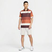 Nike Men's AS M NK DF VICTORY+ POLO PRTPOLO Knit Collared Short Sleeve Shirt TFZ7449-652 - Rusty Rose - View 6