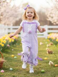Baby Girls Dresses - 紫色 - 查看 2
