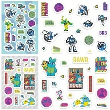 Disney 迪士尼 | 8 张故事巴斯光年胡迪外星人趣味拼图卡通可爱贴纸涂鸦 DIY 日记计划本手机笔记本电脑行李箱滑板汽车生日圣诞节复活节学校派对礼物贴纸 - 1 Set - 查看 7