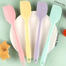 1个硅胶奶油蛋糕刮刀 - 彩色 - 查看 5