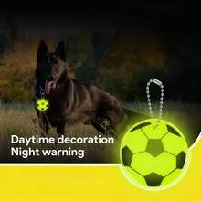 Colgante de mochila de fútbol, llavero reflectante de adecuado para salidas nocturnas, colgante de equipaje - Ver 12