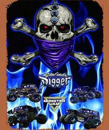 1PC 3D Monster Jam Monster Truck Cartoon Blanket, Edgy Gift For Motorsports Fans, Themed Man Cave Decor, Retro Sci-Fi Party Accent & Race Day Souvenir,Soft Throw Blanket For Home Bedroom Bed Sofa Picnic Travel Office Cover Blanket, Multiple Sizes 50x60 To 60x80 Inches - Nhiều màu 30 - Xem 7