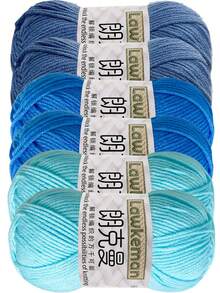 6pcs/300g Medium Soft Yarn, Suitable For Crochet Projects, Can Be Used For DIY Crochet Bags, Crafts, Decorations, Holiday Gifts, A Wonderful Commemorative Gift For Family And Friends - Multiple Styles - View 17