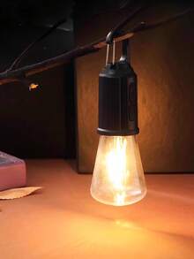 Lampu LED Filamen Tungsten, Lampu Kemah Retro, Lampu Suasana Kemah Isi Ulang USB, Lampu Tenda, Lampu Darurat Luar Ruangan - Satu ukuran - View 13
