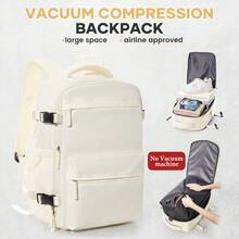 Foldable Travel Laptop Backpack, Airplane Approved, Unisex Travel Bag, 14-Inch Notebook Business Computer Backpack, Waterproof Large Capacity Backpack, Weekend Bag, Black - Multicolor - View 22