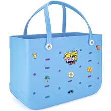 CSjihua Large-Capacity EVA Toiletry Bag, 2026 New Style Clutch/Shoulder Bag, Stylish And Versatile, Suitable For Beach, Pool, Boat, Grocery Shopping, Sports, Etc., Suitable For Men And Women. - 彩色 - 查看 13