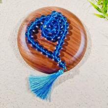 33颗珠子，12毫米流苏穆斯林祈祷念珠手链，日常佩戴饰品 - 彩色 - 查看 9