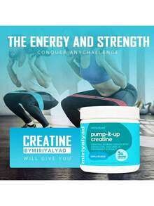 Miriyalyad Creatine Monohydrate Unflavored Powder | 3g Scoop | Uva Ursi + Cranberry Extract | Dietary Supplement For Active Lifestyles | Suitable For Adult Men & Women, Vitamins And Supplement | Local Warehouse - 1 CÁI - Xem 6