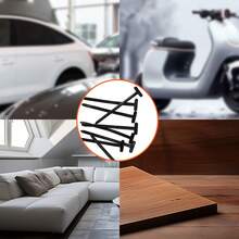 120pcs Cable Tie Buckles With Self-Locking Clips, Reusable Plastic Fastening Straps For Automotive Home Garage Wiring Management - 120 Black - View 1