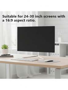 One Dust Cover For Desktop Computer Monitors, An Easy-To-Install Solid Color Screen Protector Designed To Shield Desktop Displays From Dust, Suitable For Screens Ranging From 24 To 76.2 Centimeters,Desktop Computer Monitor Dust Cover, Lcd Screen Cover Cloth, Keyboard Cover, Minimalist Screen Protector - A - View 10