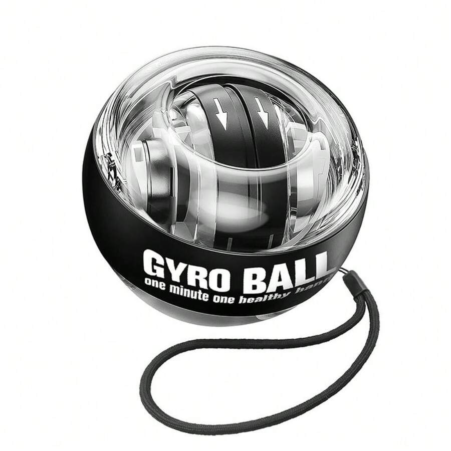 Wrist Power Ball LED Auto-Start Grip Gyro Ball Gyroscope Trainer Hand Muscle - A - View 1