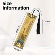 2 Stücke PET bedruckte Lesezeichen, Krieger Expeditions Muster, exquisit und langanhaltend, einzigartiges Design geeignet für den täglichen Gebrauch oder zum Sammeln. Das beste Geschenk für die Schulanfang, ob für den Eigengebrauch oder als Geschenk für Familie und Freunde, es ist eine einzigartige und praktische Geschenkwahl, die der Lesezeit Atmosphäre und Spaß verleiht (zufällige Farbquasten) - 2 Stück - Übersicht 5