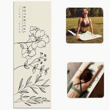 1 件 71*22 英寸瑜伽垫，多种花卉图案可选 - 防滑耐磨加宽加厚健身垫，家用及专业初学者瑜伽训练垫 - 彩色 - 查看 12