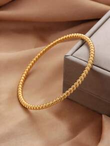 Camhanno 1 chiếc vòng tay dệt, phụ kiện tối giản thanh lịch, phù hợp để đeo hàng ngày và làm quà tặng dự tiệc. - Nhiều màu - Xem 8