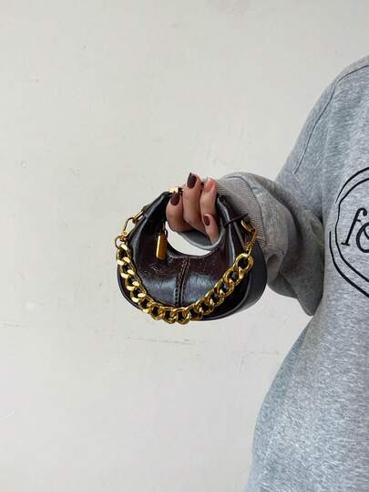 Bolso de hombro de estilo elegante y sencillo, nuevo bolso casual para mujer