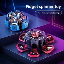 Creative Transforming Finger Spinner Mech Gyro, Cool Technological Competitive Stress Relief Toy - Birthday Gift, Christmas Gift, Perfect Gift, Easter Gift - Multicolor - View 4