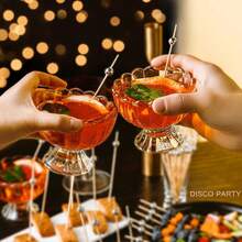 200/100/50/30 que tăm tre màu bạc, tăm cocktail bạc kiểu disco, tăm cupcake bạc thập niên 70 dài 4,72 inch, tăm xiên đồ uống khai vị, tăm xiên thức ăn, thích hợp cho đồ uống, trái cây, thực phẩm, khay đồ nguội, Giáng sinh, đám cưới, tiệc nướng BBQ. - Nhiều màu - Xem 8