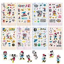 8 Stickers, Party Favors, Min Stickers, Don Duck Cartoon Stickers, Daisy Stickers, Stickers, Pluto Stickers, Waterproof Stickers, Stickers, Can Be Used For Books, Diaries, Phone Cases, Laptops, Tablets, Water Bottles, Suitable As Holiday, Birthday Gifts Or Reward Stickers, Gift Decorations - Multicolor - View 1