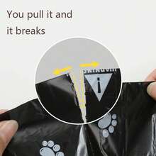 5pcs/Pack Odorless Disposable Dog & Cat Poop Bags, Leakproof One-Time Use Pet Waste Bags For Cleaning Yard, Park And Walking Area, Pet Supplies - Multiple Styles - View 9