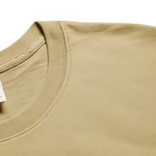 Women's T-Shirt Shirt Blouse 100% Cotton Over Casual Y2k Stylish Cute Cats SQUASH - 卡其色 - 查看 2