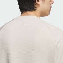 Adidas Originals 男士华夫格针织长袖T恤，TKH1175 - 米色 - 查看 5