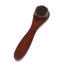 Cepillo de pulido y limpieza de detalles del, cepillo de madera de pelo de caballo, cuidado y limpieza de zapatos de cuero - estilo 1 - Ver 11