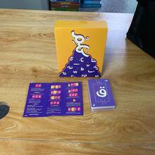 阿拉伯卡利玛卡牌游戏，阿拉伯文字卡牌游戏套装 | 纸板材质 | 传统中东棋盘游戏 | 馈赠亲朋好友 - 彩色 - 查看 3