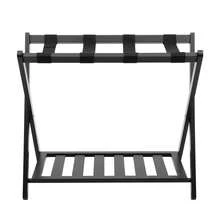 Foldable Luggage Rack Black Portable Suitcase Stand Storage Home Hotel Shelf - Black - View 2