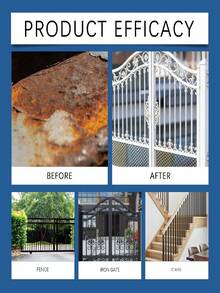 白色除锈剂，金属钢铁除锈增亮剂，多用途清洁护理剂 - A - 查看 4