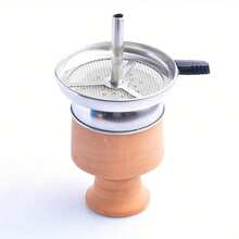 1pc High Quality Stainless Steel Hookah Bowl Heat Shield, Suitable For Hookah Pipe, Ideal Hookah Accessory - Normal - View 4