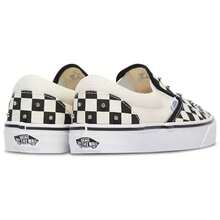 Vans Classic Slip-On White Black Shoes Women's VN000D6YCJK1 - 黑與白 - 查看 3