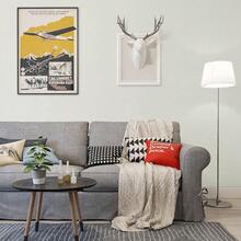 Wall Panel Linen Texture Peel-And-Stick Waterproof Wallpaper, Suitable For Living Room And Bedroom Wall Decoration - White - 查看 5