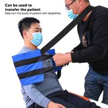 Repositioning Bed Pad With Reinforced Handle Hospital Reusable Patient Transfer Sheet For Turning Lifting - View 4
