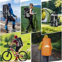 60L Hiking Backpack With Rain Cover Waterproof Large Camping Rucksack For Men Women Backpacking Backpack Lightweight Trekking Walking Travel Backpack Rucksack For Outdoor Sports - Multicolor - View 8