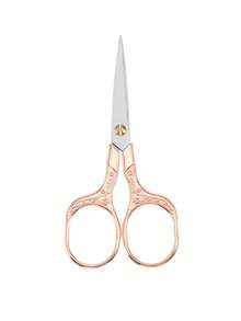 1 pieza Tijeras de acero inoxidable de estilo retro de 5 pulgadas para costura/bordado, con patrón floral, mango cómodo de aleación de zinc, opciones de varios colores (oro/plata/oro rosa/bronce/verde antiguo/multicolor), afiladas y duraderas para cortar hilos, papel, tela, adecuadas para el hogar, la escuela, la clase de manualidades, la sastrería, el DIY de estudiantes, la oficina, regalo del Día de San Valentín, celebración de fiestas - Multicolor - Ver 12