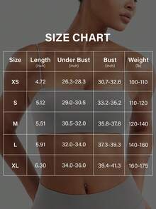 VOYJOY Women Spaghetti Strap Sports Bra Padded Low Support Seamless Impact Cami Square Neck Workout Yoga Bra Crop Top - 羽毛米 - 查看 6