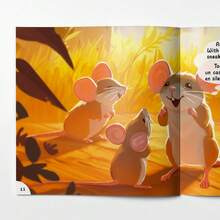 Bilingual Classic Fable "Belling The Cat" – Planning & Action Theme, Inspirational Family Reading Gift - Classic Moral Tale - View 6