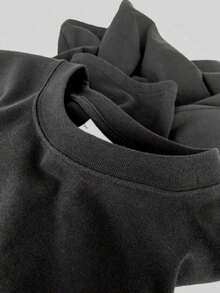 Anti Social Club Printed T Shirts Graphic Tee Casual Short Sleeved Tee Streetwear Graphic T Shirt 100% Cotton Spring And Summer Women'S Y2k Tops, Relaxed Fit, Lightweight, Daily Wear - 黑色 - 查看 5