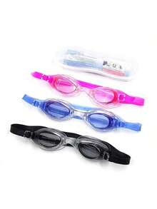 1/3副成人泳镜，高清训练泳镜，男女通用泳镜，理想的礼品之选 - A - 查看 7