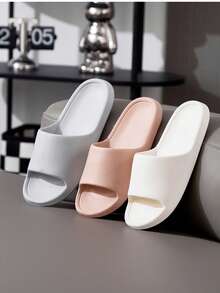 EVA材质可折叠旅行拖鞋，便携防滑可折叠拖鞋，适合旅行、居家、酒店、户外、浴室、宿舍等场合，男女情侣款设计 - 咖啡色 - 查看 4